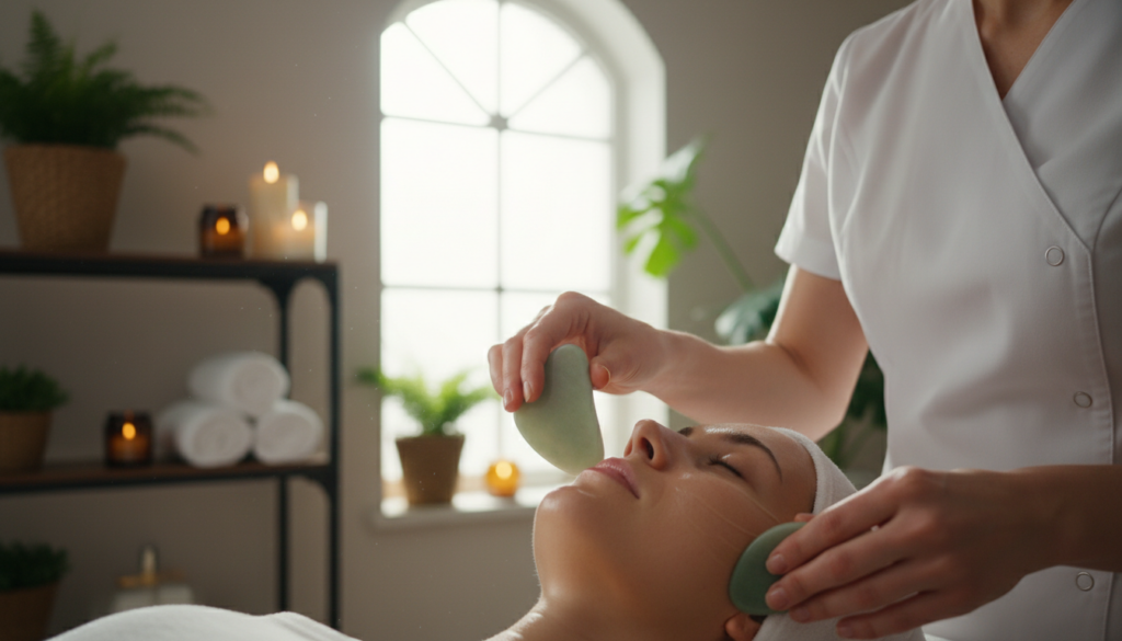 Integracja masażu gua sha w pielęgnacji Integracja masażu gua sha w pielęgnacji