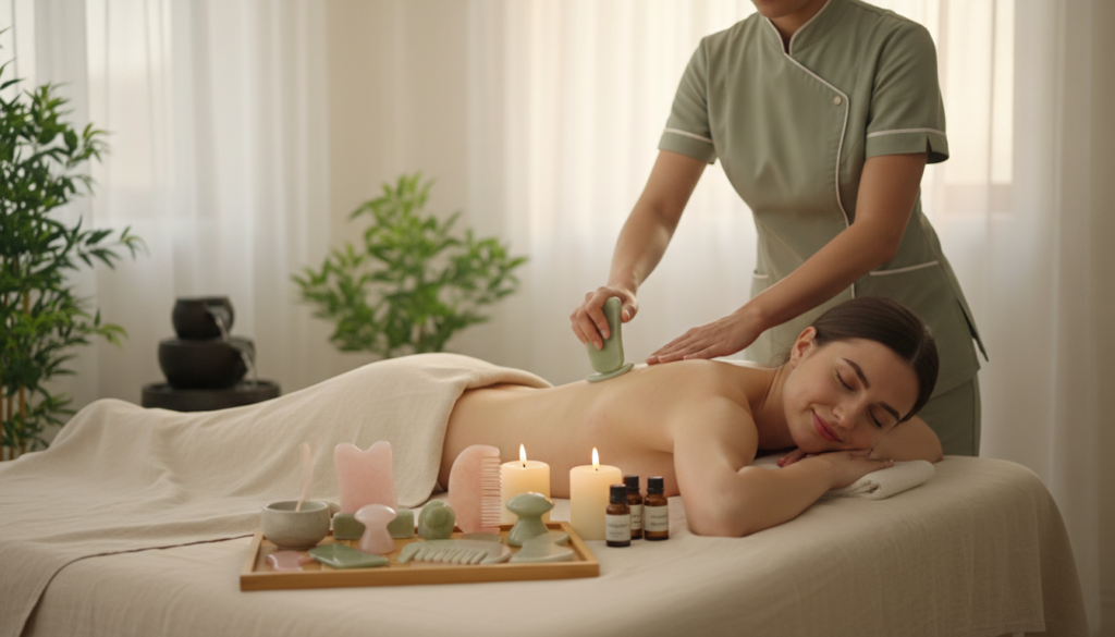 Korzyści masażu gua sha Korzyści masażu gua sha