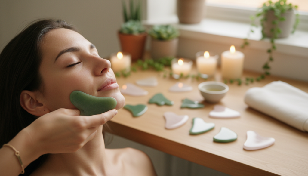 Techniki masażu gua sha Techniki masażu gua sha