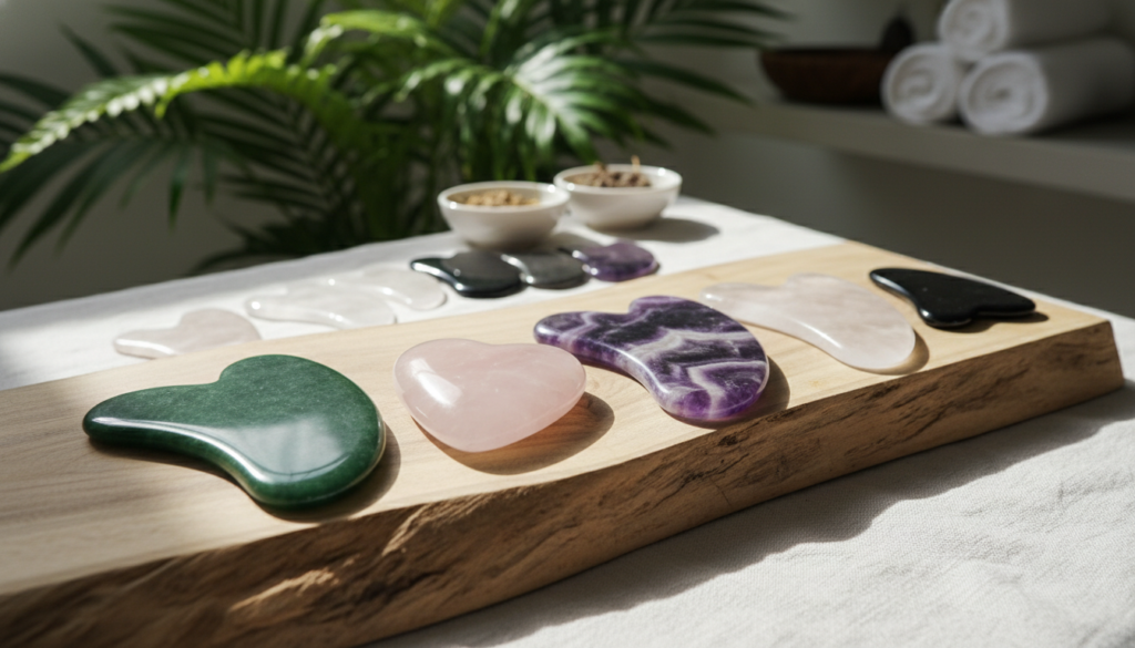 Wybór kamienia gua sha Wybór kamienia gua sha