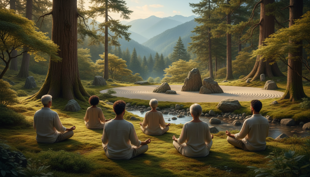 practical techniques Shinrin-yoku Zazen Ikigai